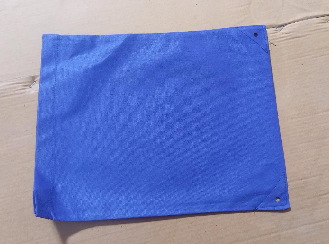 Small size reusable bag for groceries, without handles. Small size reusable bag for groceries, without handles.